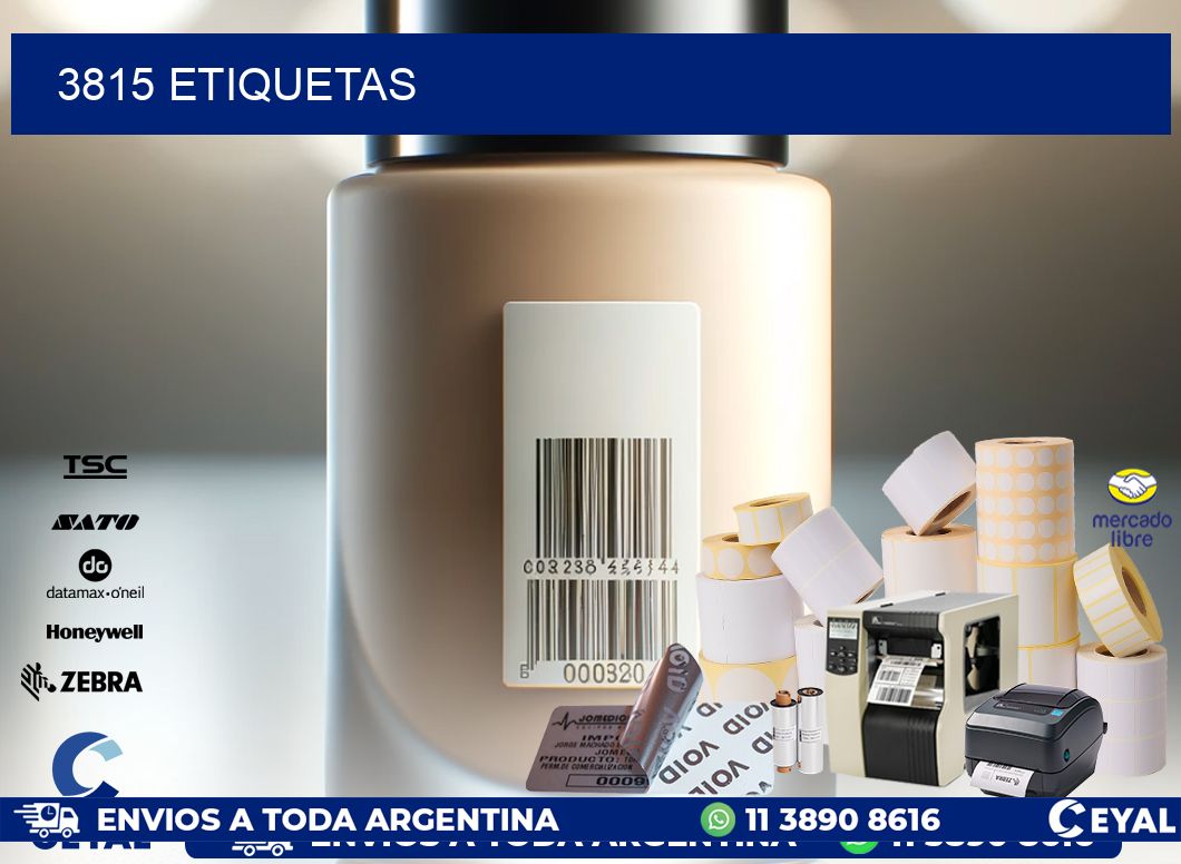 3815 ETIQUETAS