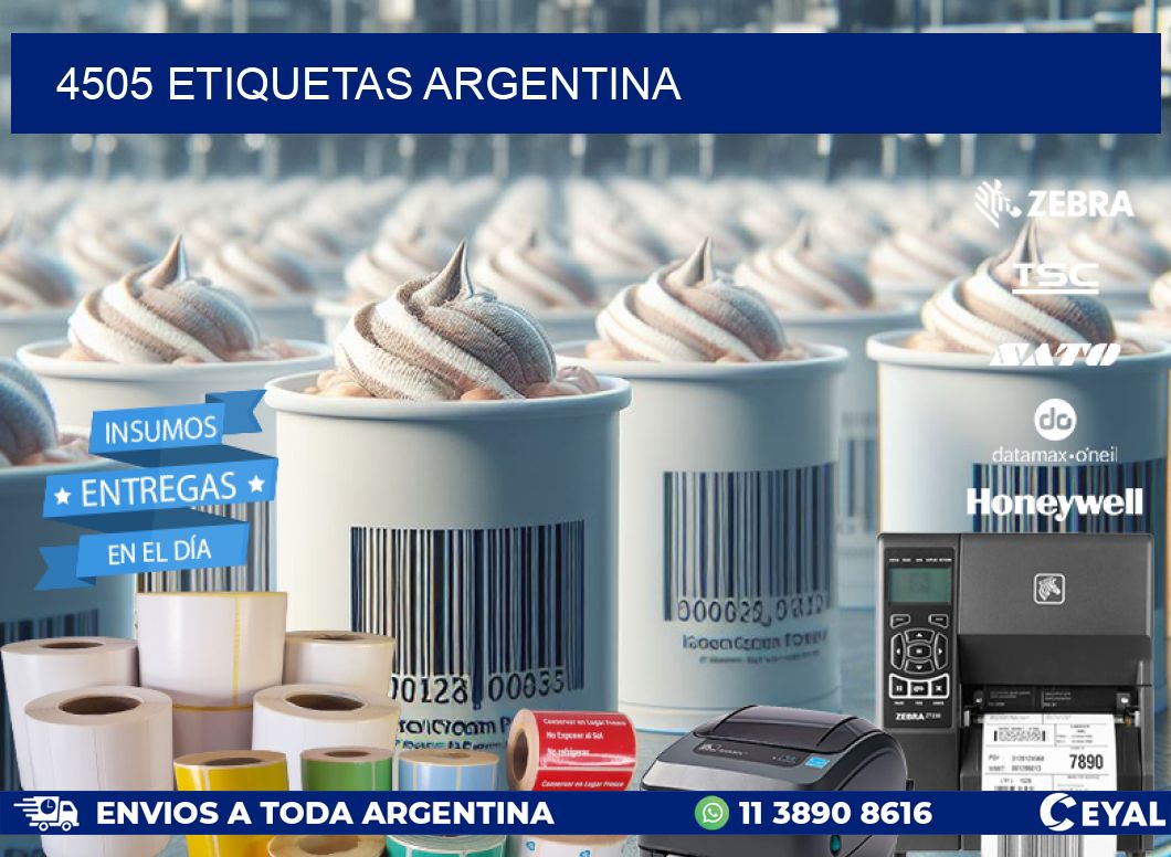 4505 ETIQUETAS ARGENTINA