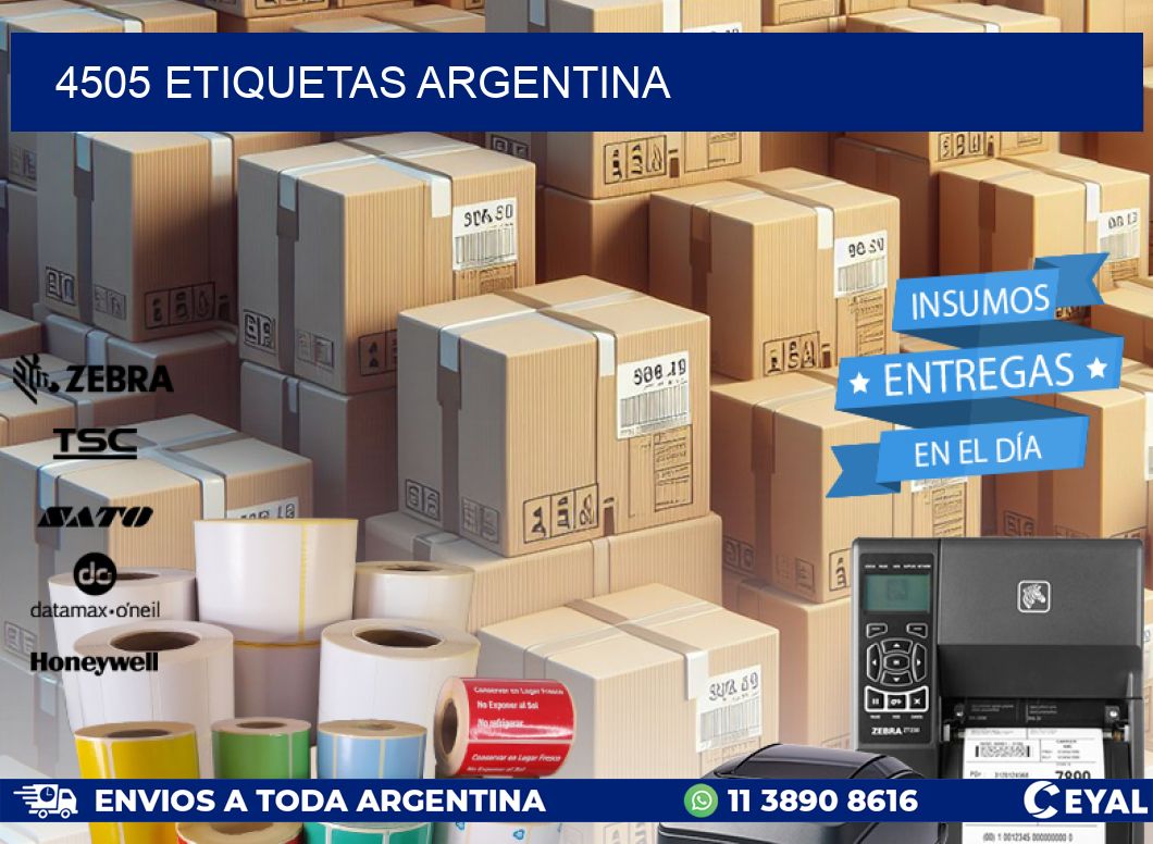 4505 ETIQUETAS ARGENTINA