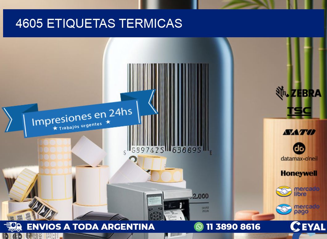 4605 ETIQUETAS TERMICAS