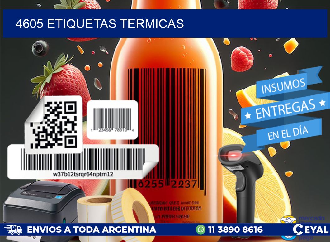 4605 ETIQUETAS TERMICAS