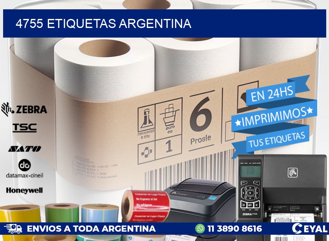 4755 ETIQUETAS ARGENTINA