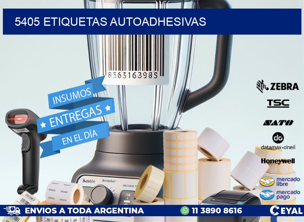 5405 ETIQUETAS AUTOADHESIVAS