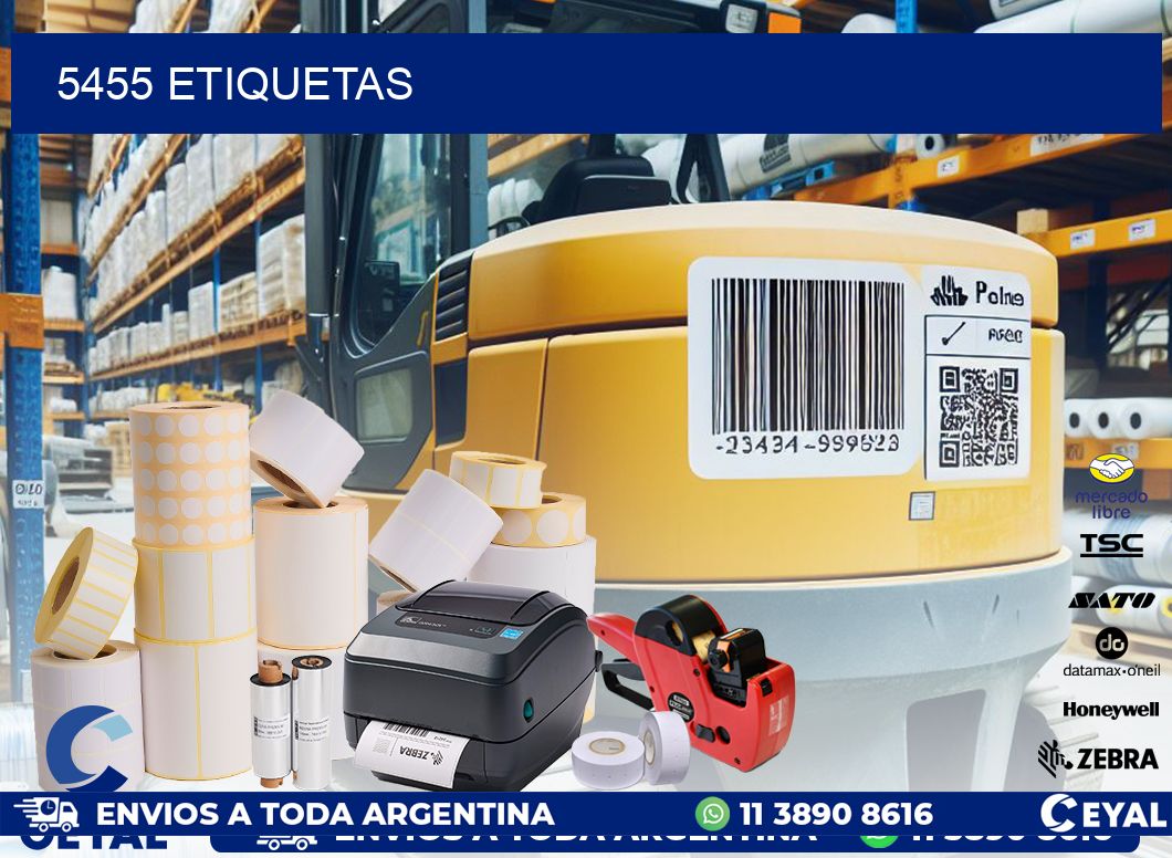 5455 ETIQUETAS