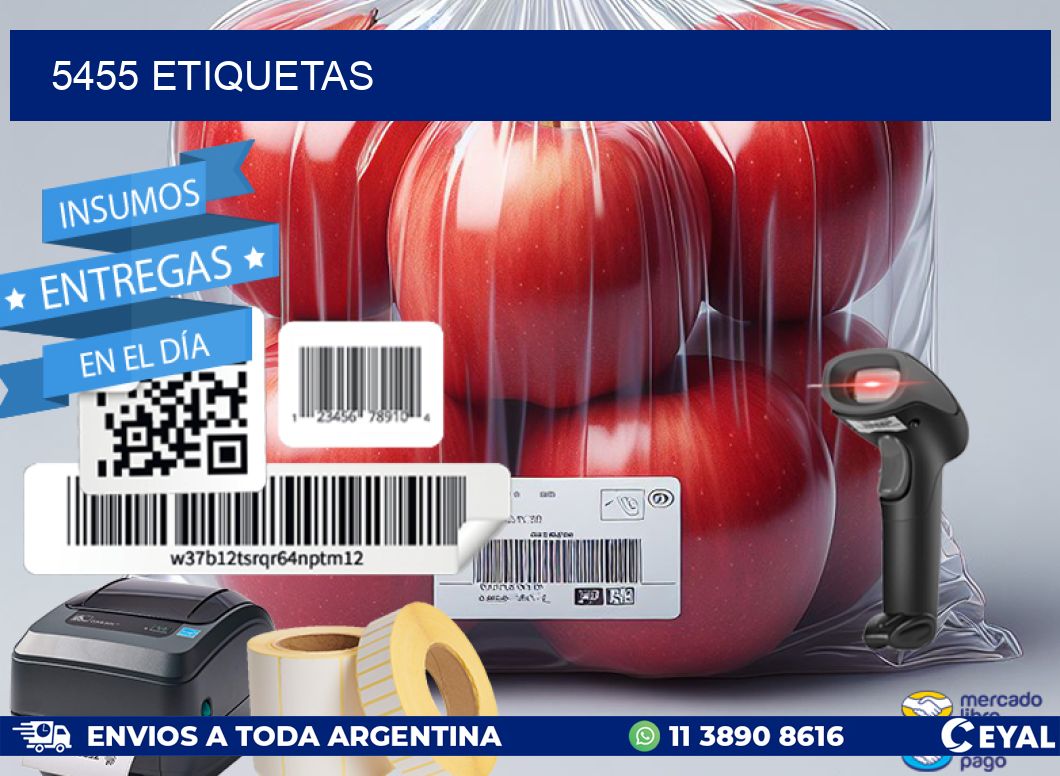 5455 ETIQUETAS