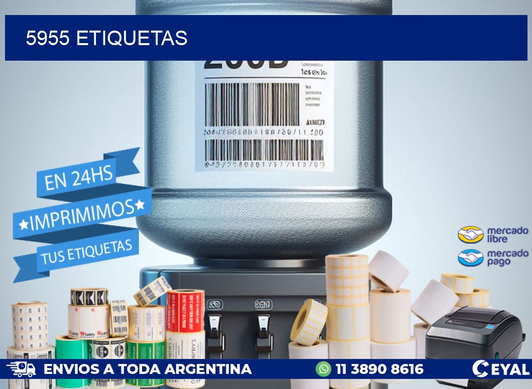 5955 ETIQUETAS