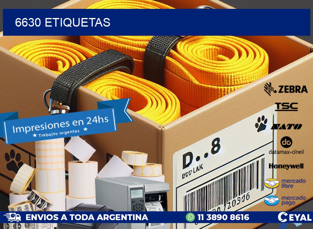 6630 ETIQUETAS