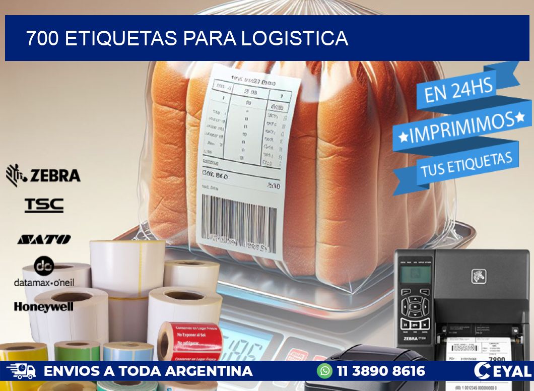700 ETIQUETAS PARA LOGISTICA