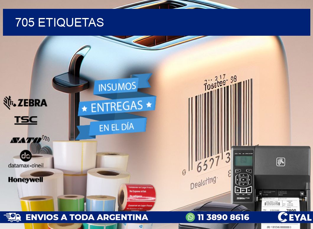 705 ETIQUETAS