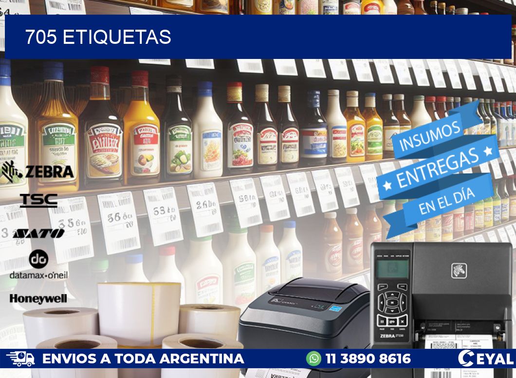 705 ETIQUETAS