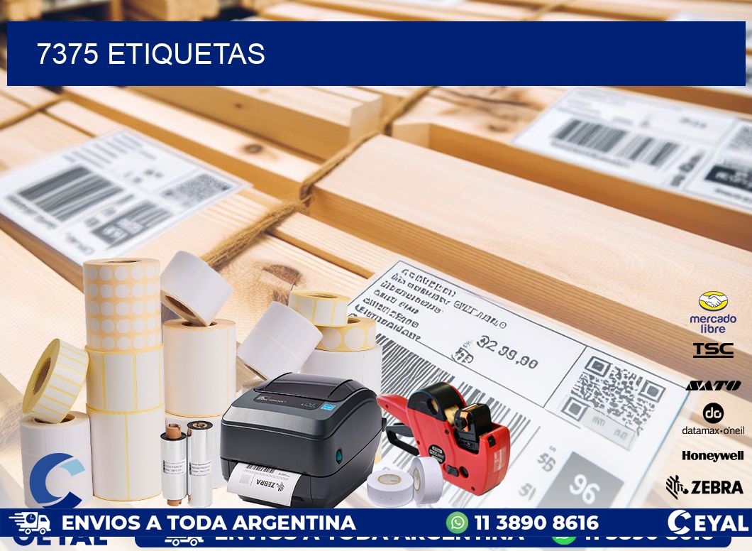 7375 ETIQUETAS