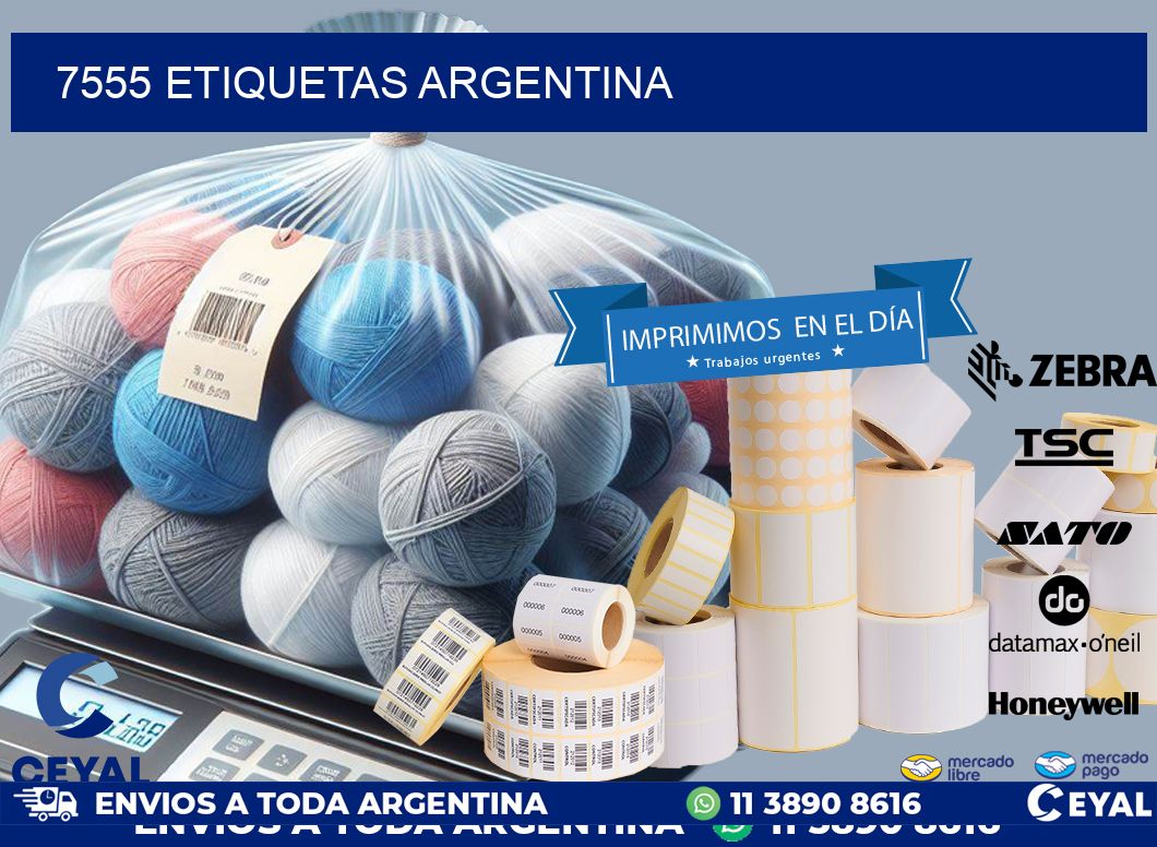 7555 ETIQUETAS ARGENTINA