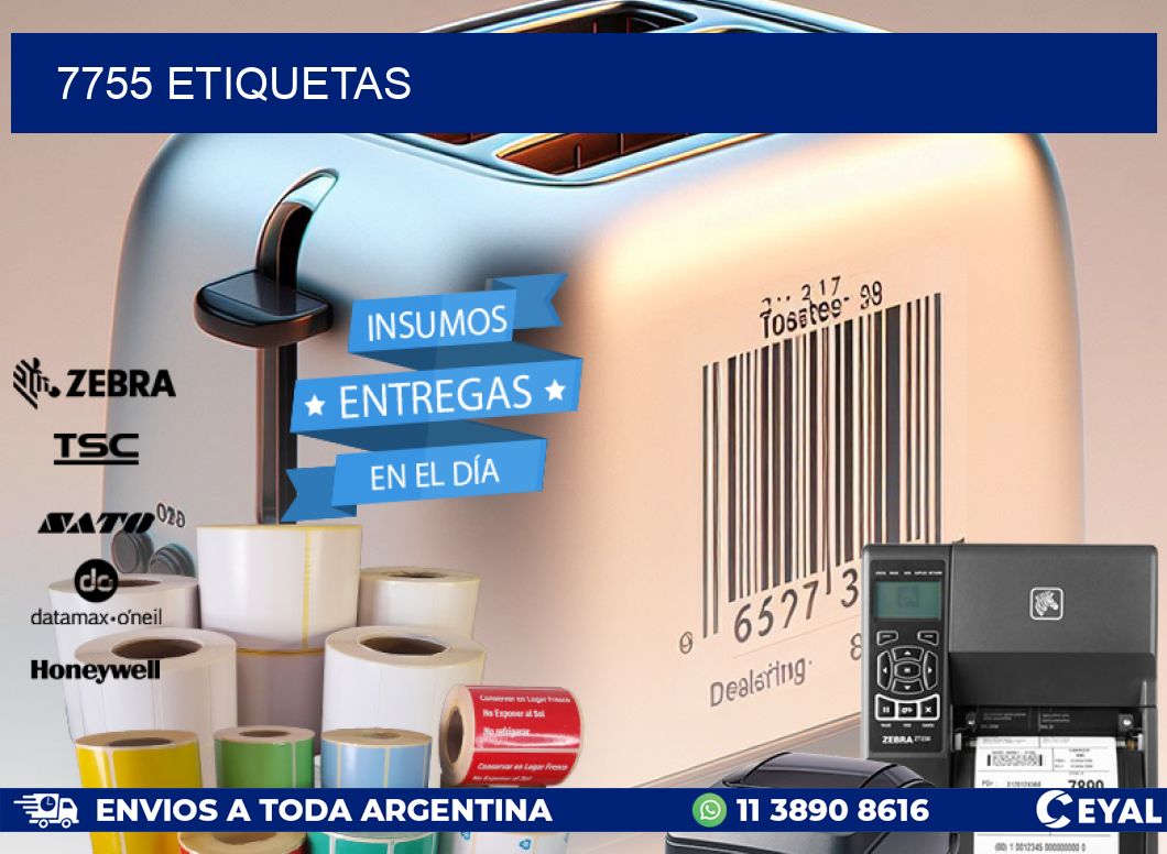 7755 ETIQUETAS