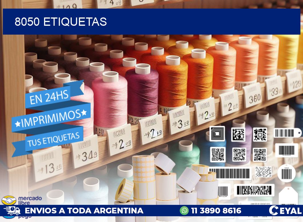 8050 ETIQUETAS