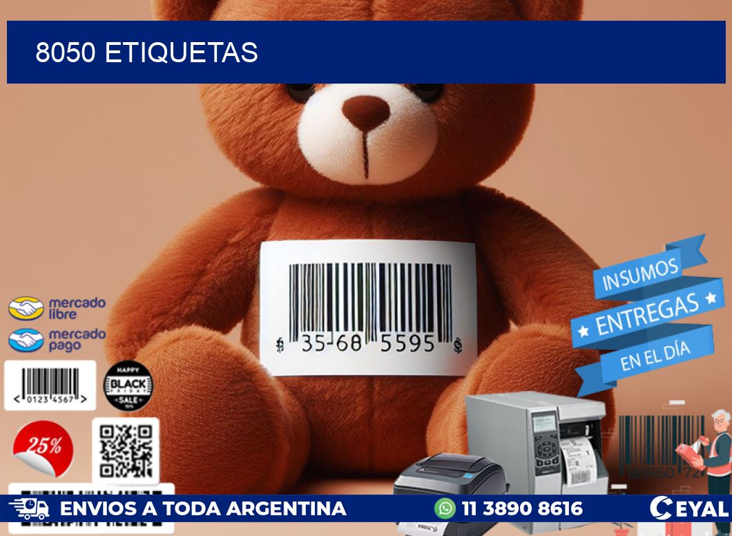 8050 ETIQUETAS