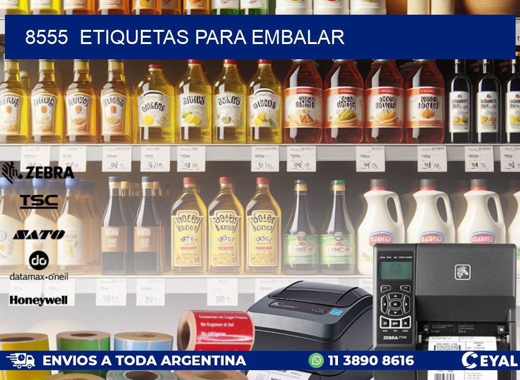 8555 ETIQUETAS PARA EMBALAR