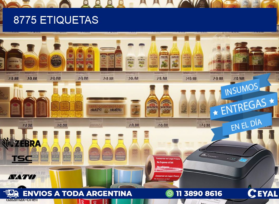 8775 ETIQUETAS