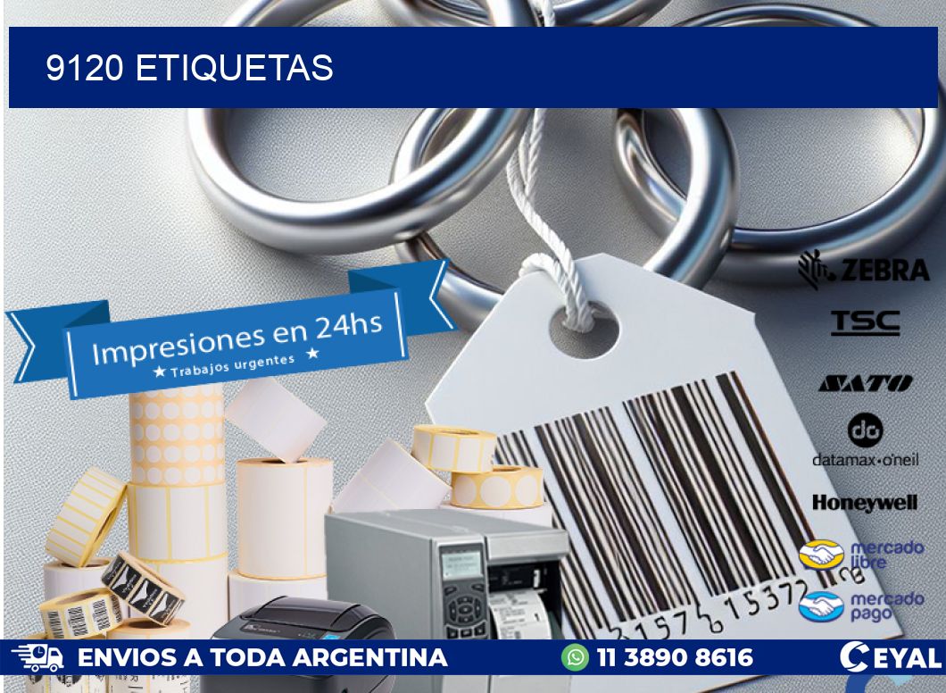 9120 ETIQUETAS