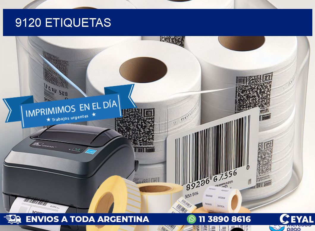 9120 ETIQUETAS
