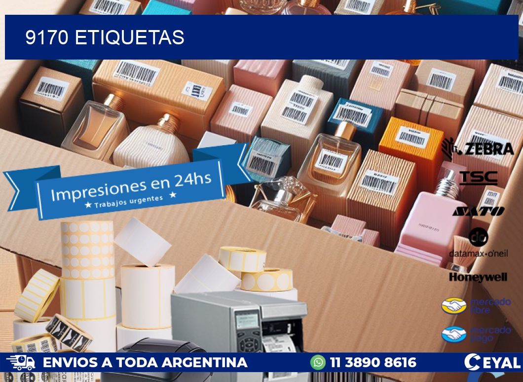 9170 ETIQUETAS