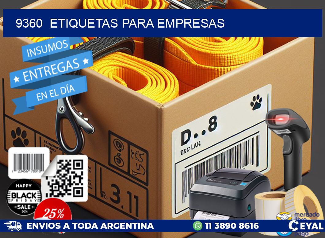 9360  ETIQUETAS PARA EMPRESAS