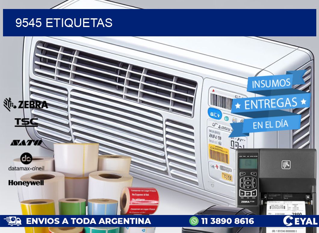 9545 ETIQUETAS