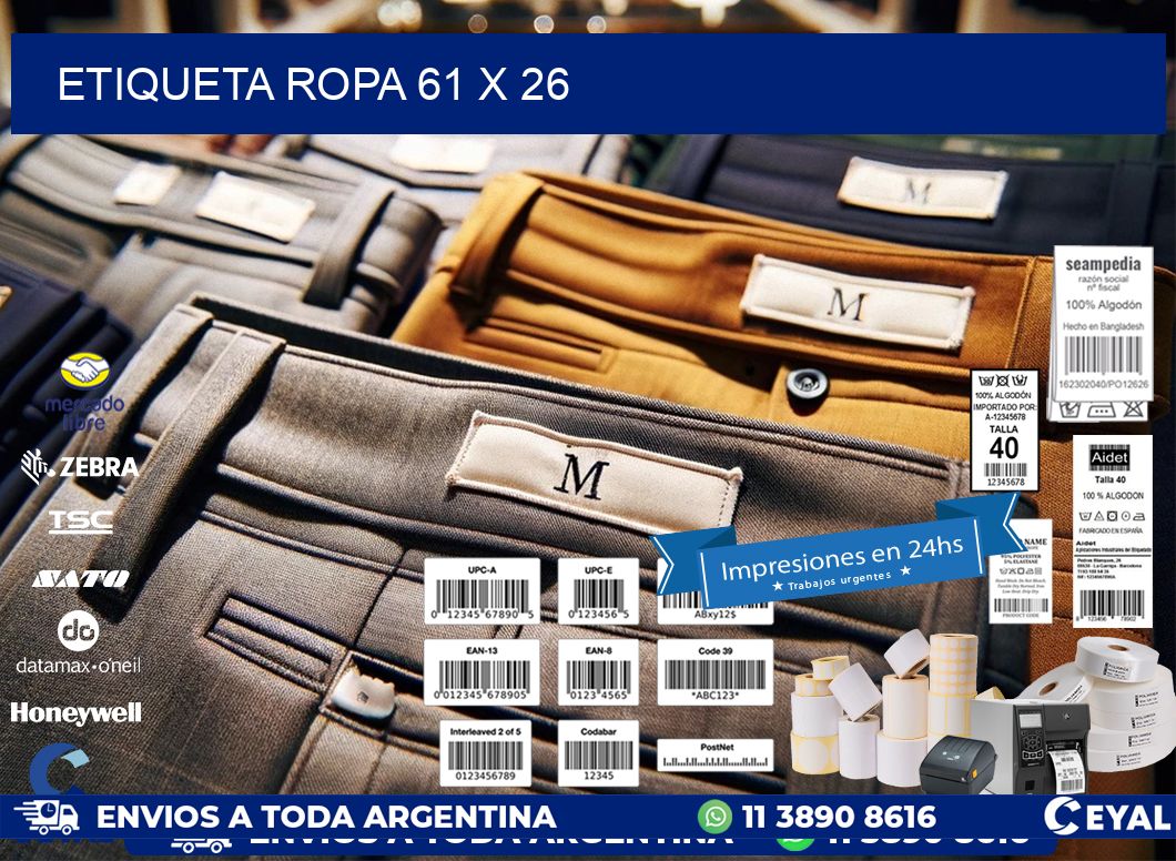 ETIQUETA ROPA 61 x 26
