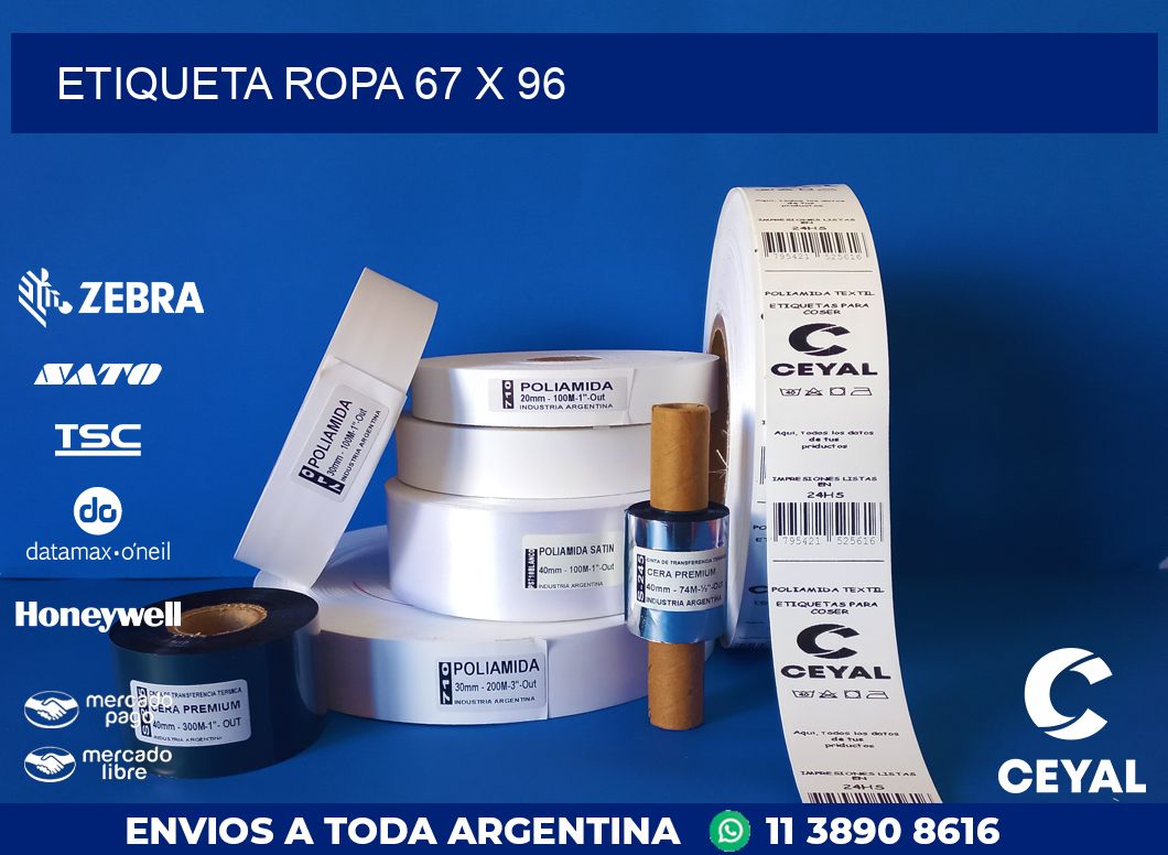ETIQUETA ROPA 67 x 96