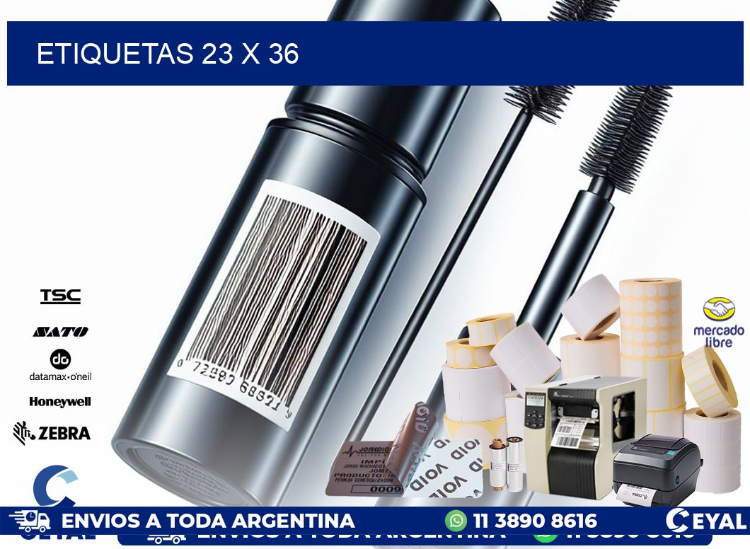 ETIQUETAS 23 x 36