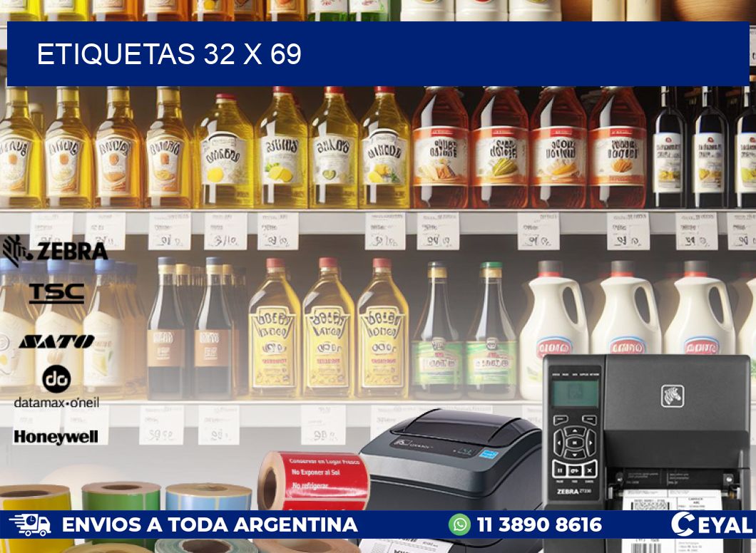 ETIQUETAS 32 x 69