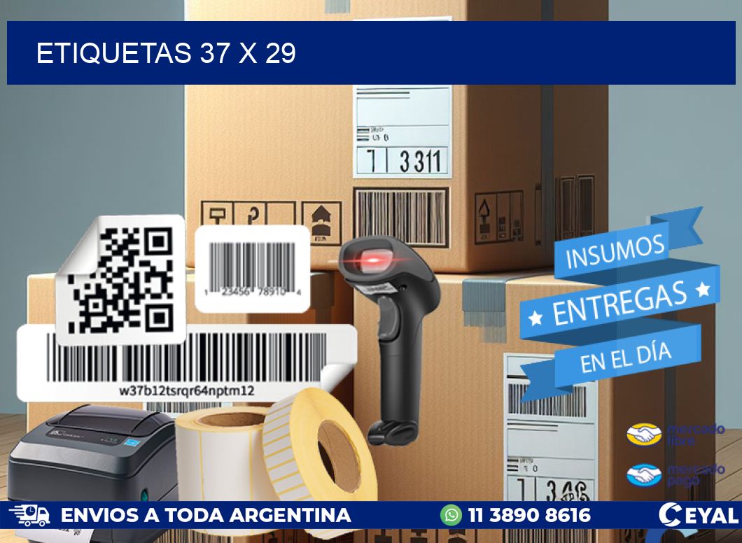 ETIQUETAS 37 x 29