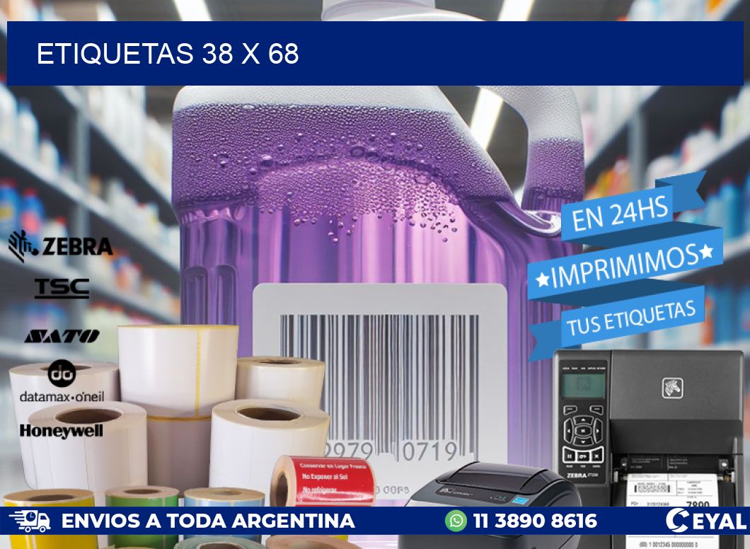 ETIQUETAS 38 x 68