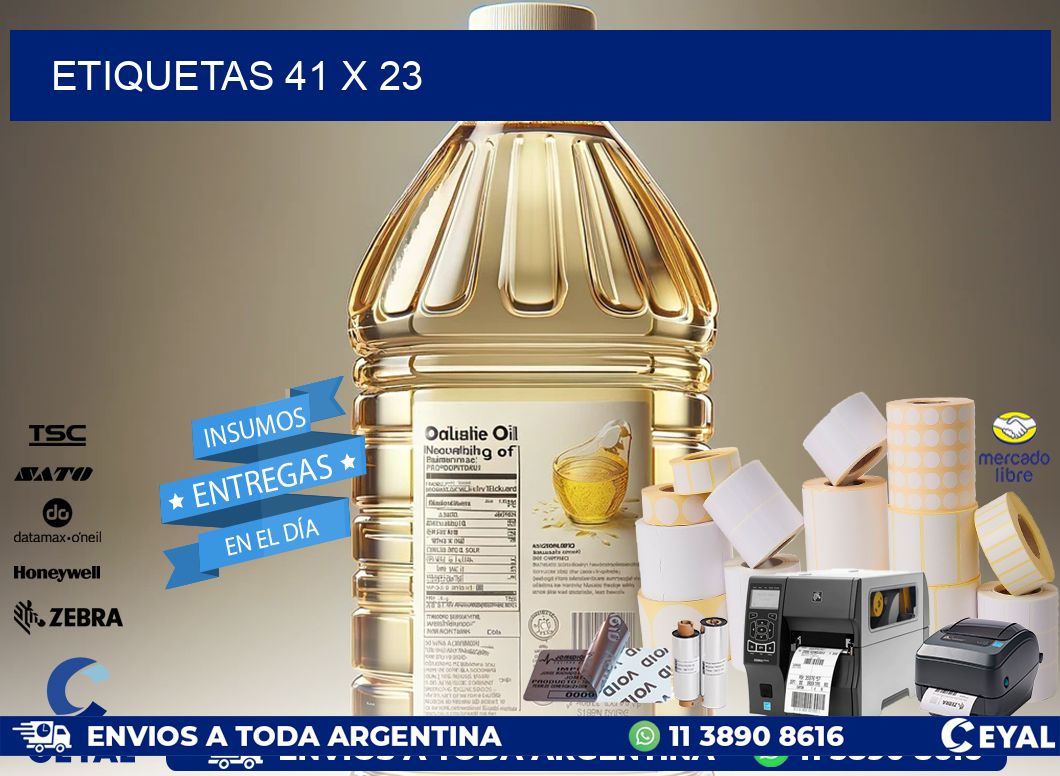 ETIQUETAS 41 x 23