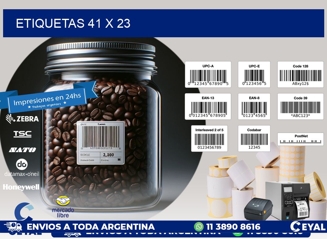 ETIQUETAS 41 x 23