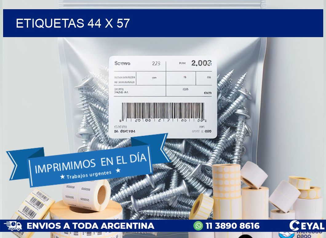ETIQUETAS 44 x 57