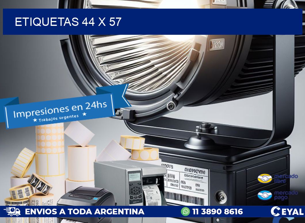 ETIQUETAS 44 x 57