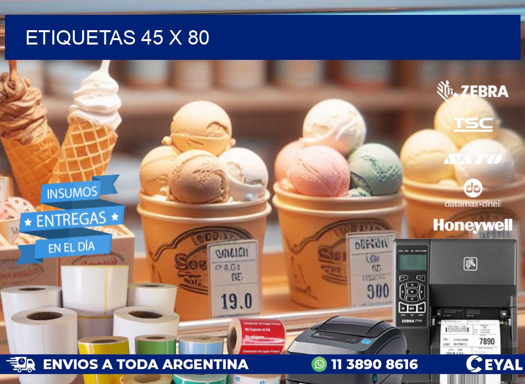 ETIQUETAS 45 x 80