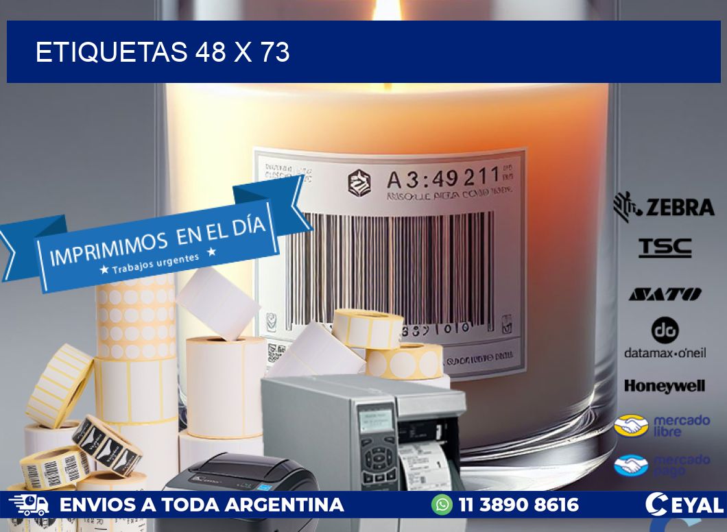 ETIQUETAS 48 x 73