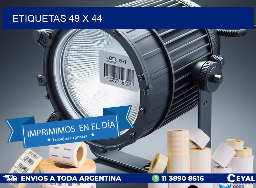ETIQUETAS 49 x 44
