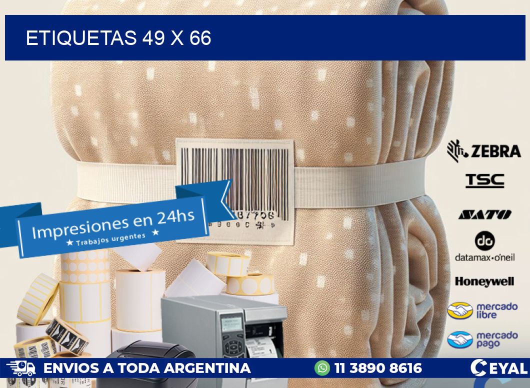 ETIQUETAS 49 x 66