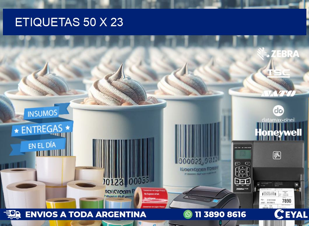 ETIQUETAS 50 x 23