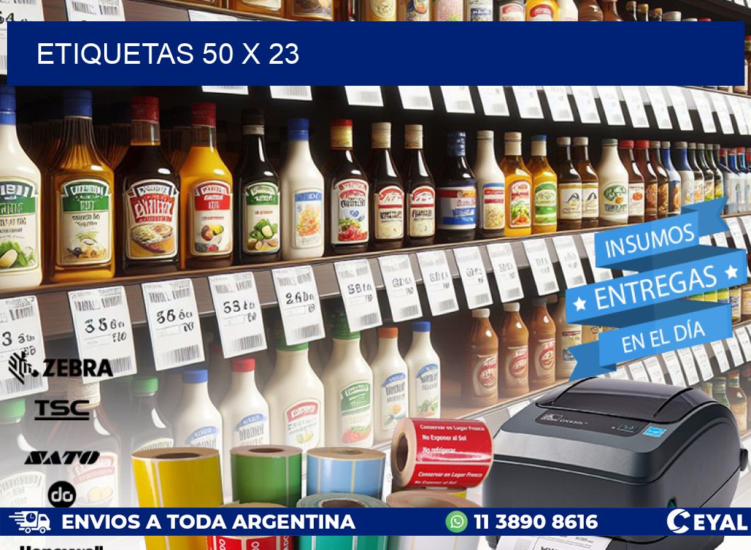 ETIQUETAS 50 x 23