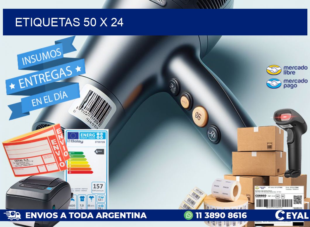 ETIQUETAS 50 x 24