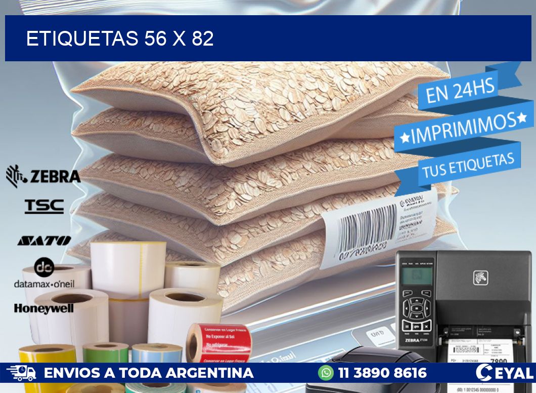 ETIQUETAS 56 x 82