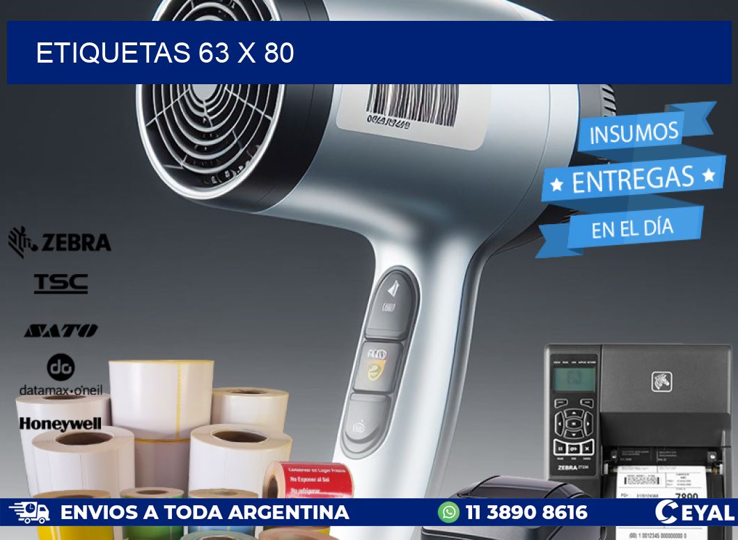 ETIQUETAS 63 x 80