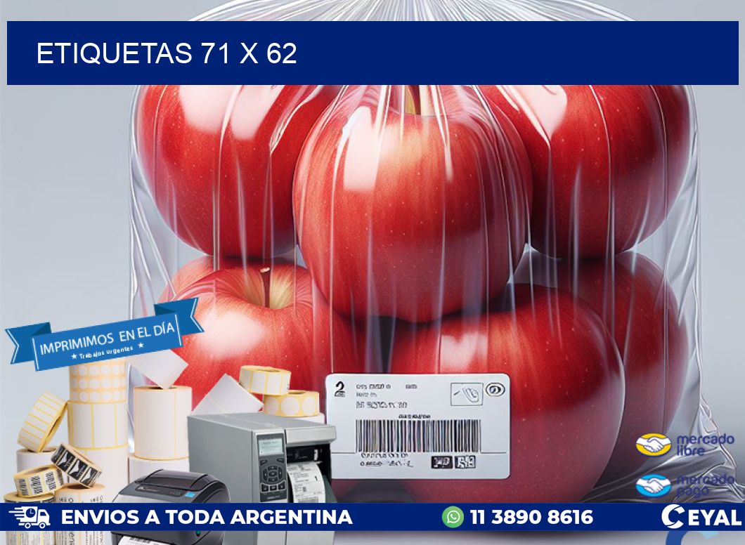 ETIQUETAS 71 x 62
