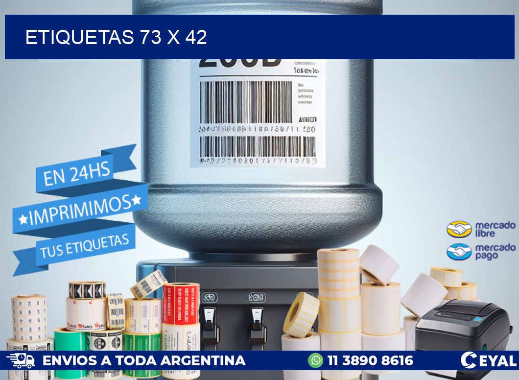 ETIQUETAS 73 x 42