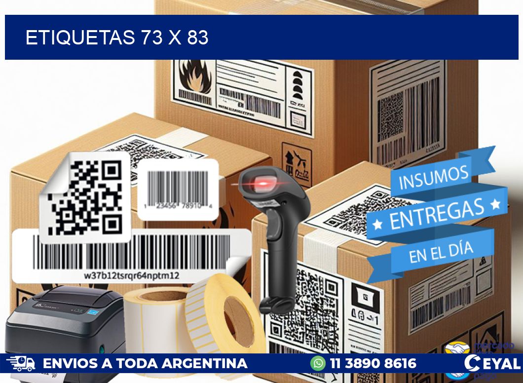 ETIQUETAS 73 x 83