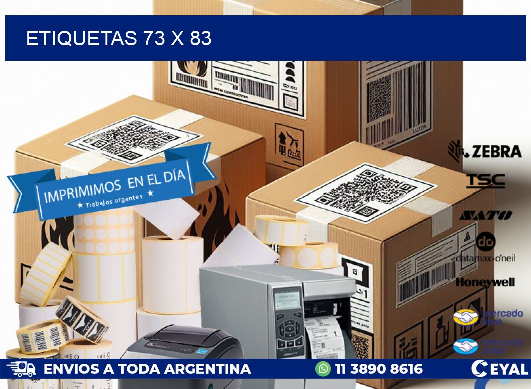 ETIQUETAS 73 x 83