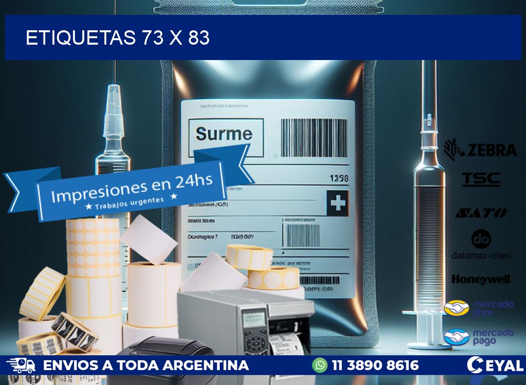 ETIQUETAS 73 x 83